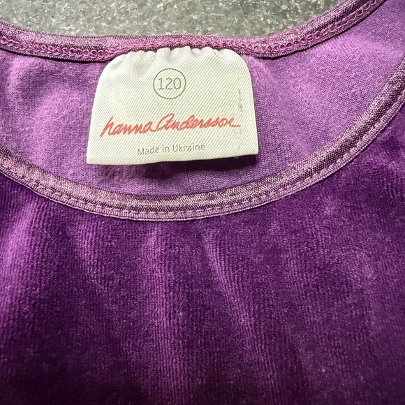 Purple Velvet Dress - Picture 2 of 3